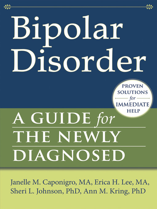 Title details for Bipolar Disorder by Janelle M. Caponigro - Wait list